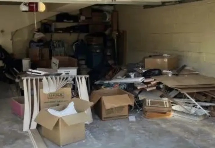 Garage Cleanout before